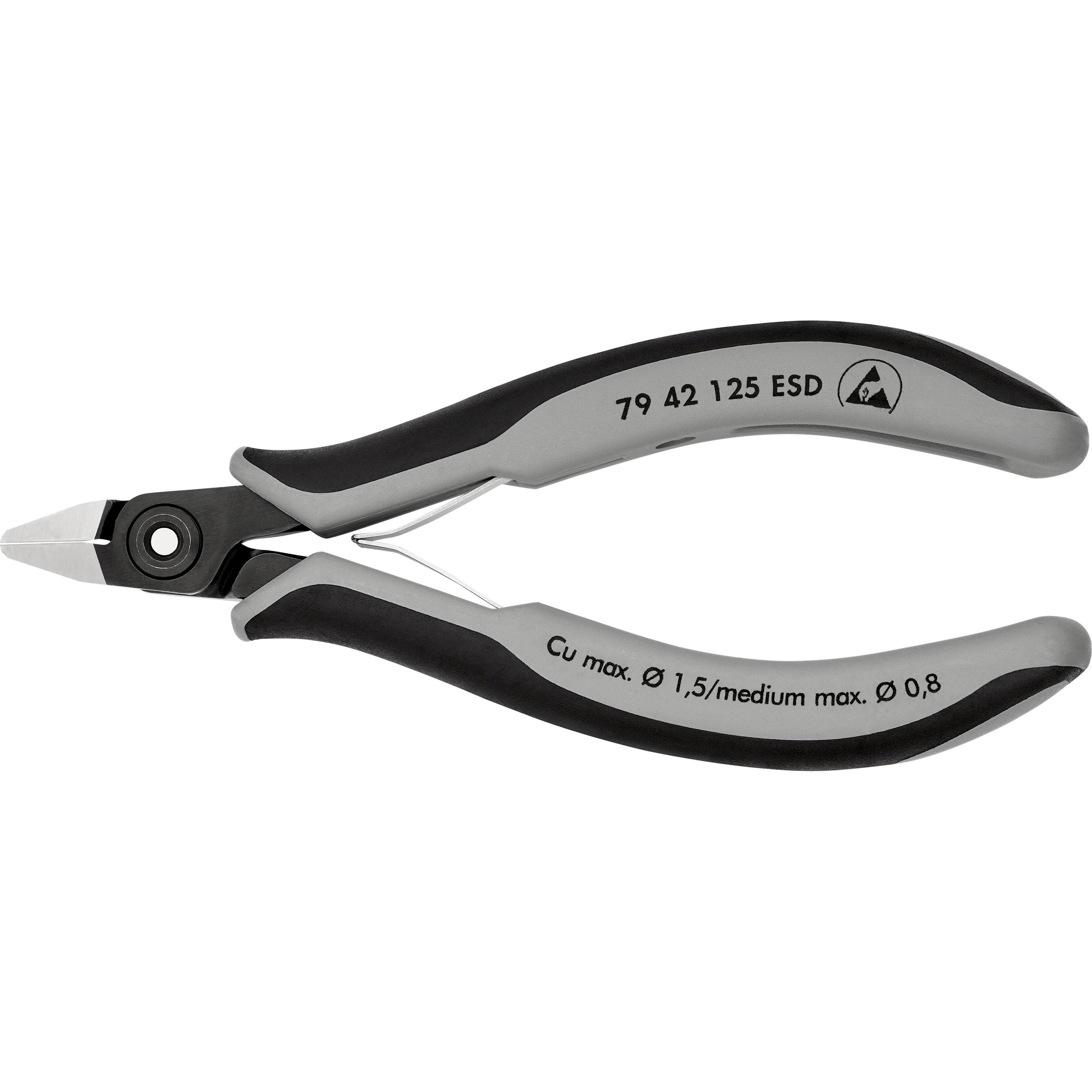 Knipex, Pinza tronchese, Tronchese laterale di precisione per elettronica ESD (125 mm)