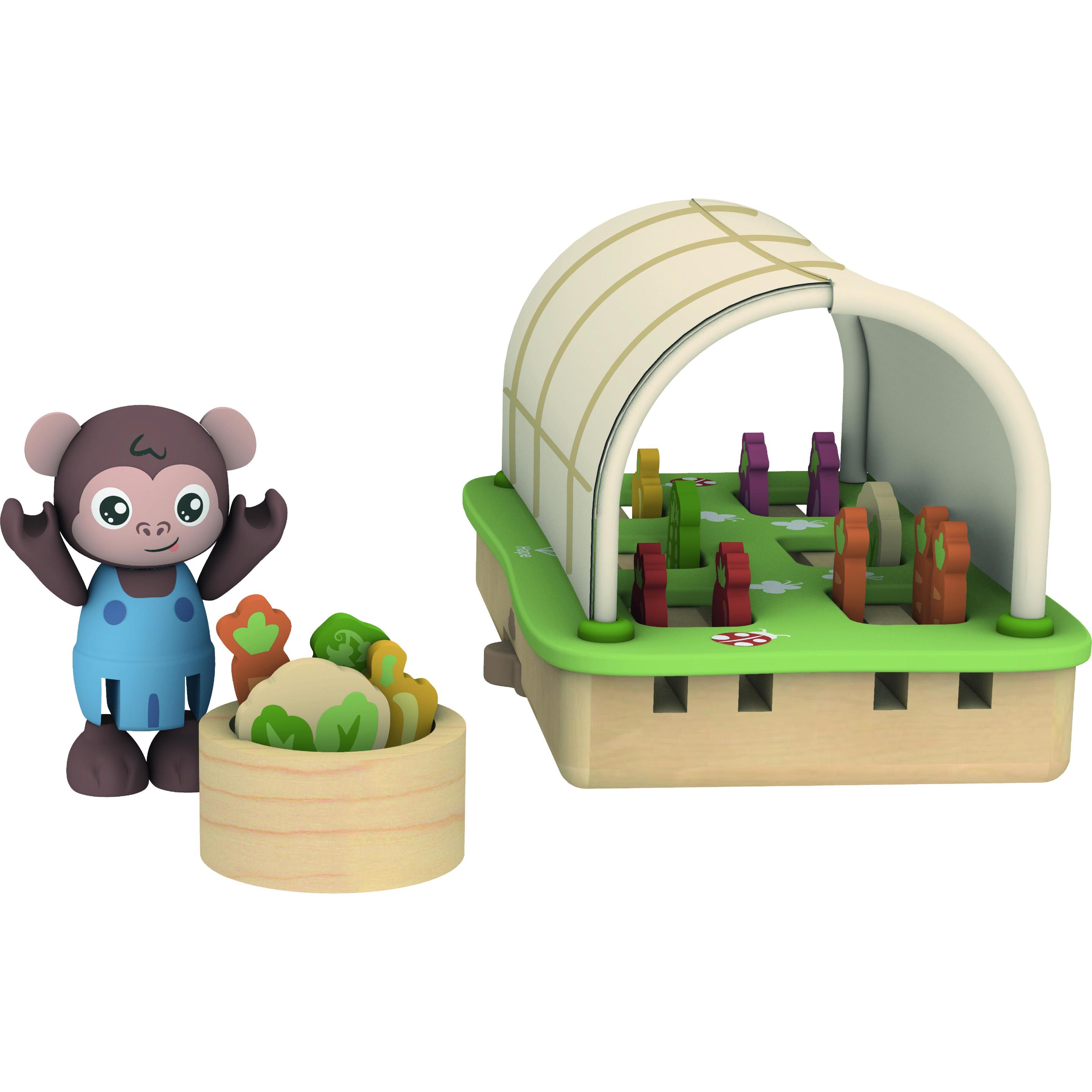 Hape Spielfigurenset Bio-Gewächshaus