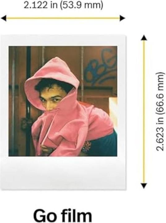Actual product image Polaroid Instant film Go (Polaroid Go)