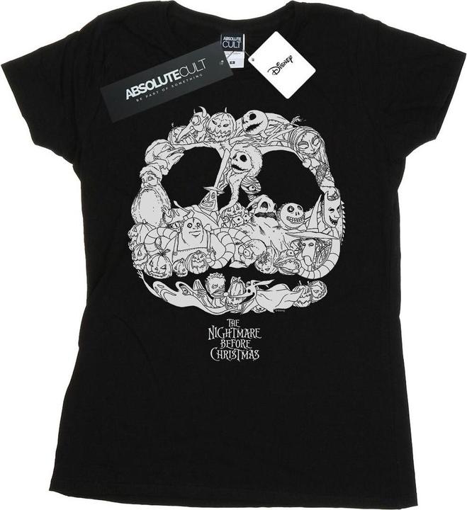 Produktbild Disney Nightmare Before Christmas Jack Skellington JackOLanterns TShirt (M)