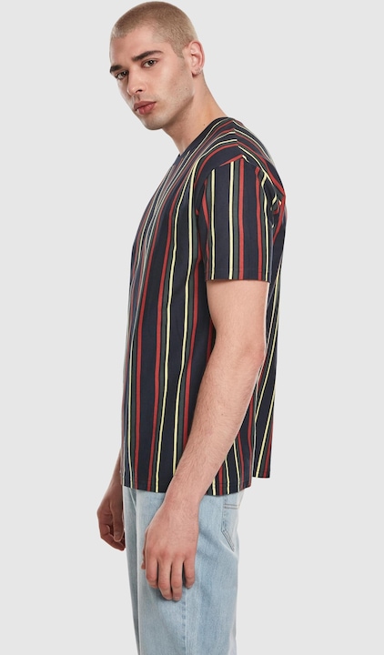 Produktbild Urban Classics Printed Oversized Retro Stripe Tee (XL)