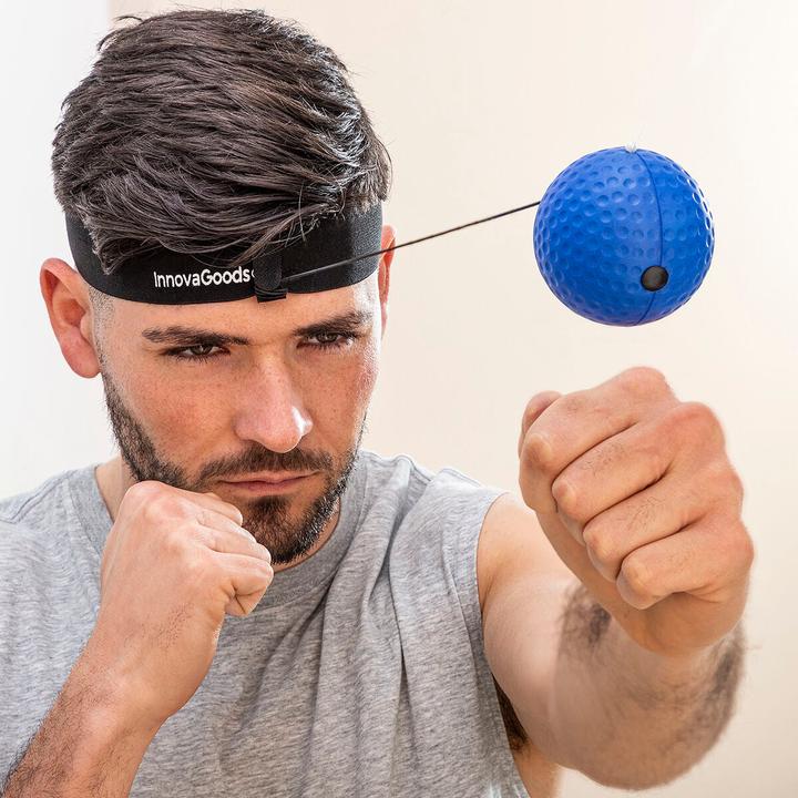 Produktbild InnovaGoods Trainings- und Reflexball-Set Balxing (3.80 cm, 0.03 kg)