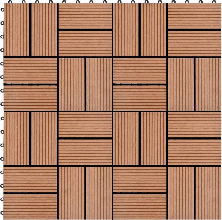 Produktbild vidaXL Terrassenfliese (22x, 30 x 30 cm)