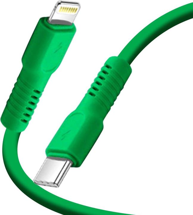 Produktbild Forever COLORUM Kabel USB-C - Lightning 1,8m 2,4A CK12-CL-04 xGreen (1.80 m, USB 3.0, 12 W)