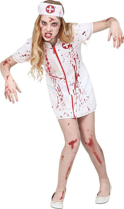 Image du produit Widmann Costume d'infirmière zombie pour enfants (116)