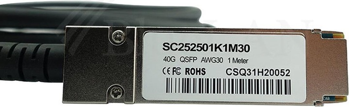 Produktbild CBO IBM 49Y7890 kompatibles BlueLAN DAC QSFP SC252501K1M30