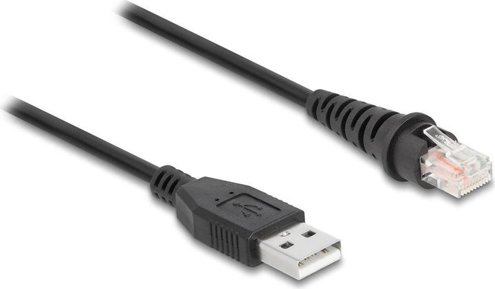 Produktbild Delock RJ50 zu USB 2.0 Typ-A Barcodescanner Kabel 2 m