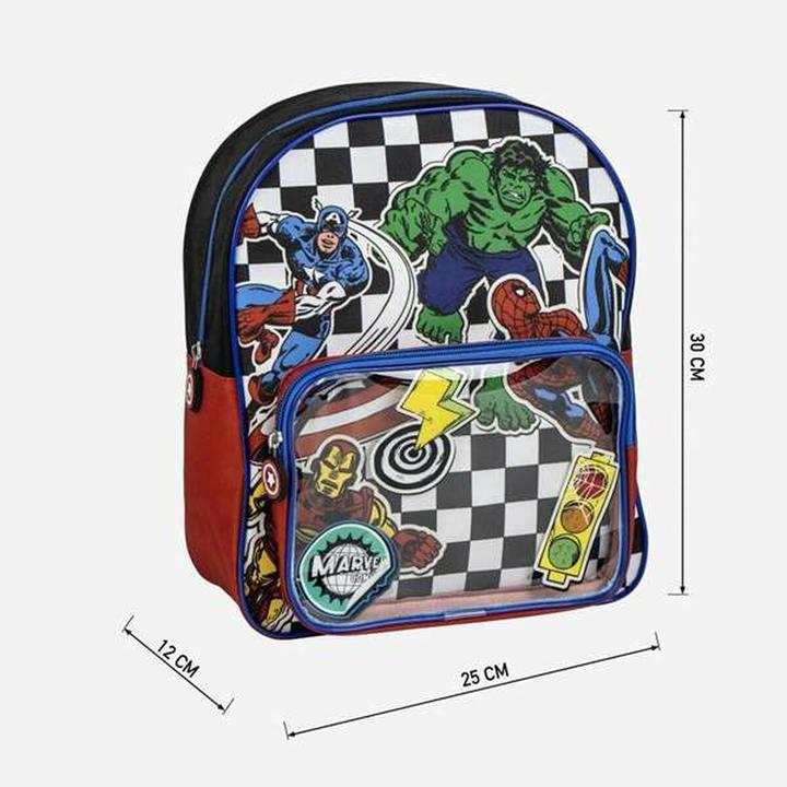 Produktbild The Avengers Schulrucksack Schwarz