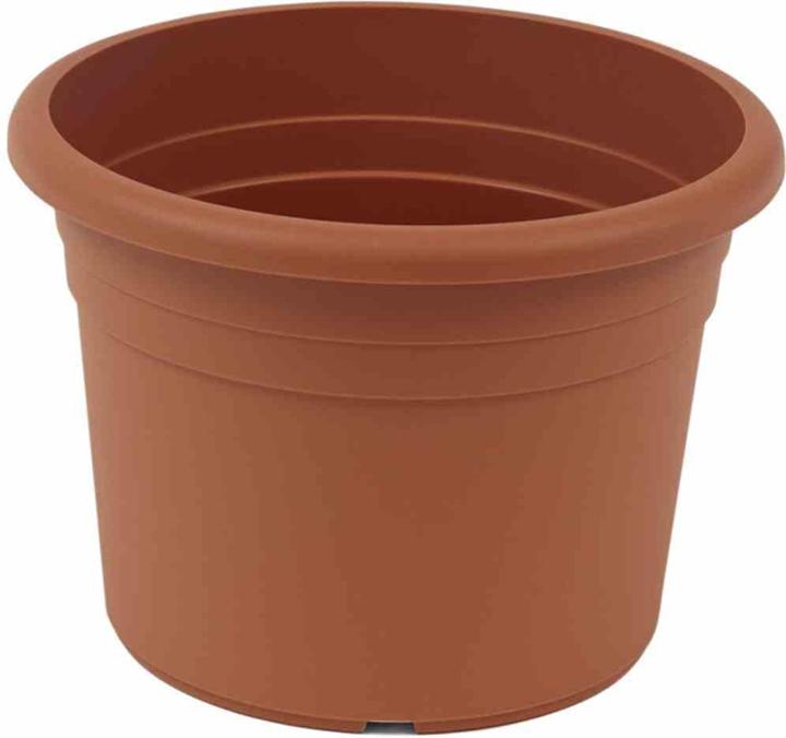 Siena Garden Basic planter, round, Ø 45x31.6 cm, made of matt plastic in terra (45 cm)