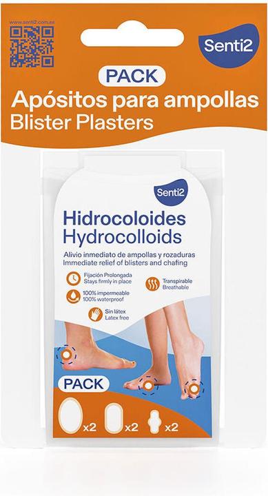 Actual product image Senti2 Parches Hidrocoloides (2 Uds)