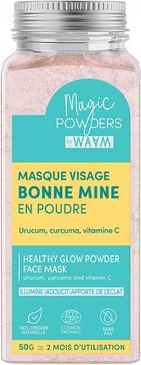 Markenlos Wunderpulver Gesichtsmaske für frischen Teint Bio