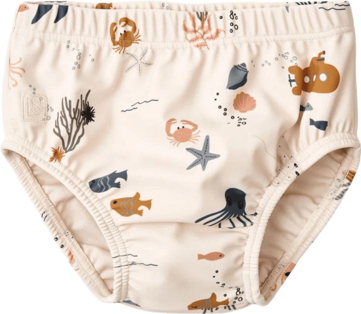 Image du produit Liewood Anthony Baby Schwimmpants Sea Creatures Sandy (80)