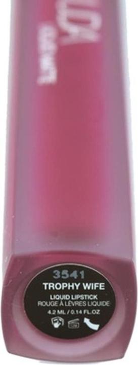 Produktbild Huda Beauty Liquid Matte Ultra-Comfort Transfer-proof Lipstick Trophy Wife Rose Wood (Trophy Wife Rose Wood)