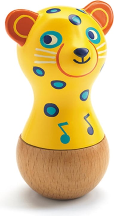 Djeco Maracas Jaguar ass (Deutsch, Englisch, Französisch, Italienisch)