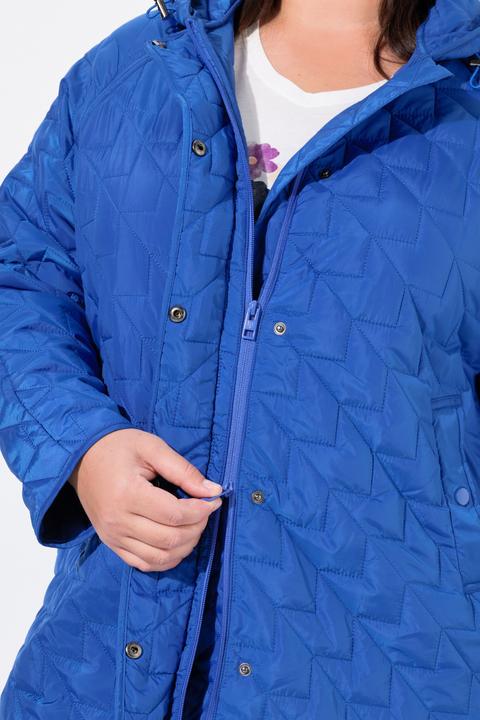 Image du produit Ulla Popken Manteau léger HYPRAR, capuche, déperlant (58)