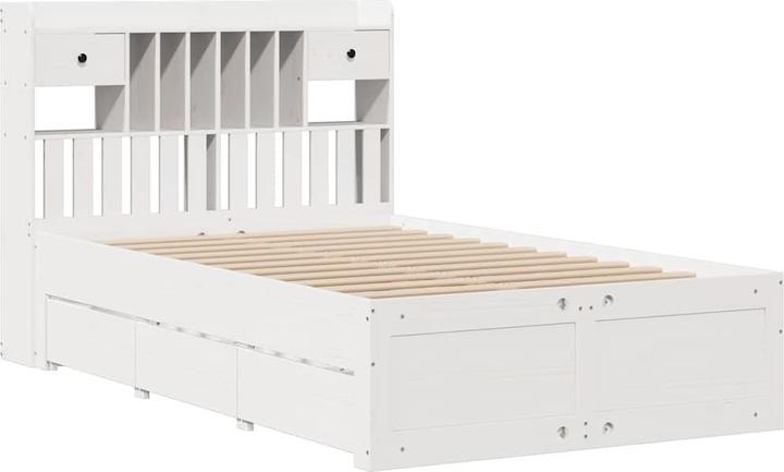 Produktbild vidaXL Bett mit Regal (140 x 200 cm)
