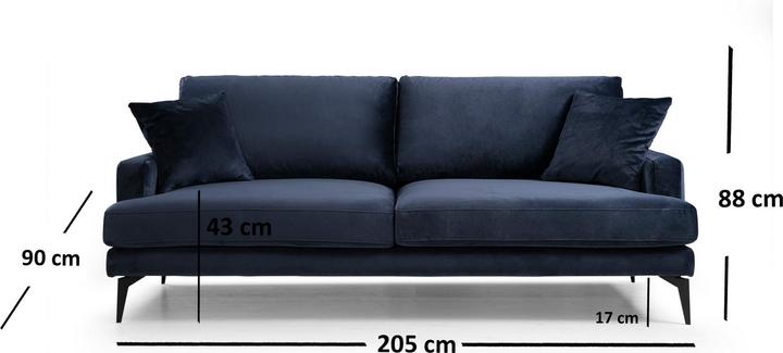 Produktbild Atelier del Sofa Fox (3-Sitzer)