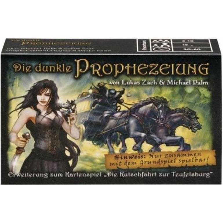 Adlung-Spiele ADL01026 - Kutschfahrt zur Teufelsburg - Die Dunkle Prophezeiung, ab 12 Jahren (GB, DE-Erweiterung) (Engli...