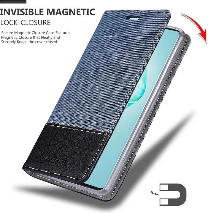 Produktbild Cadorabo Book Jeans Optik Cover (Samsung Galaxy A91)