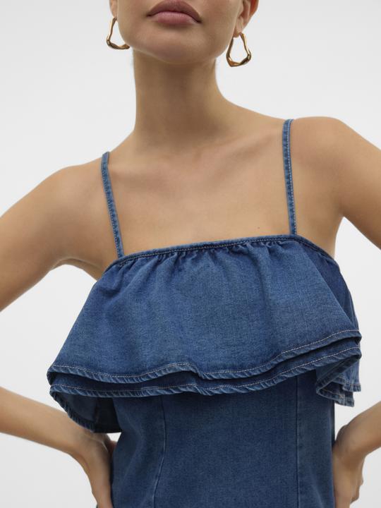 Actual product image Vero Moda VMANNY Kurzes Kleid Jeanskleid (XL)