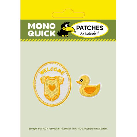 Thumbnail - Mono Quick Welcome Baby, Applikationen, Gelb