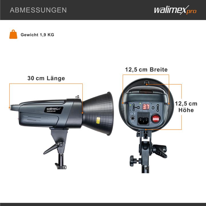 Actual product image Walimex pro Emerger 400 studio flash (400 Ws)