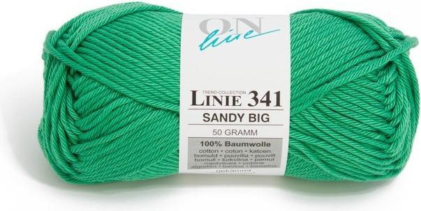 Actual product image Online LINIE 341 SANDY BIG school yarn uni 50 g (70 m)