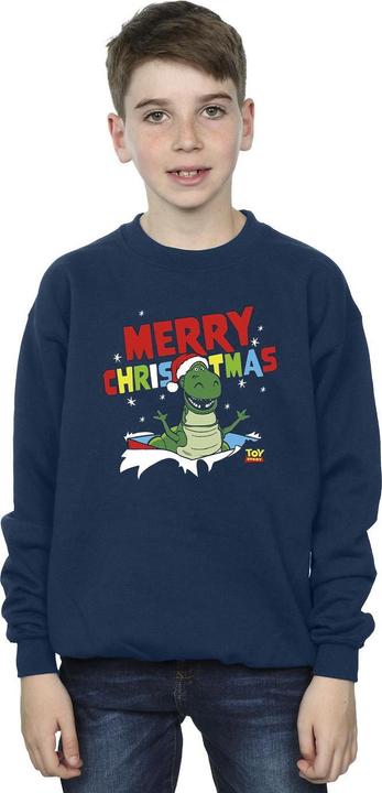 Produktbild Disney Toy Story Rex Christmas Burst Sweatshirt Jungen (152, 158)