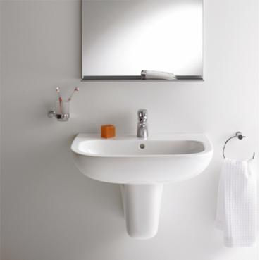 Image du produit Duravit Lavabo D-Code 60cm blanc (460 mm, 600 mm)