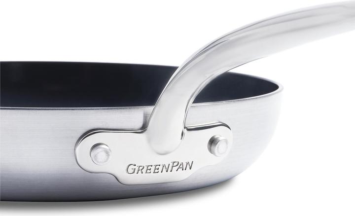 Produktbild Greenpan ESH Ind Bl 9011 INFP8 opn fry 30cm (28 cm, Bratpfanne, Edelstahl)