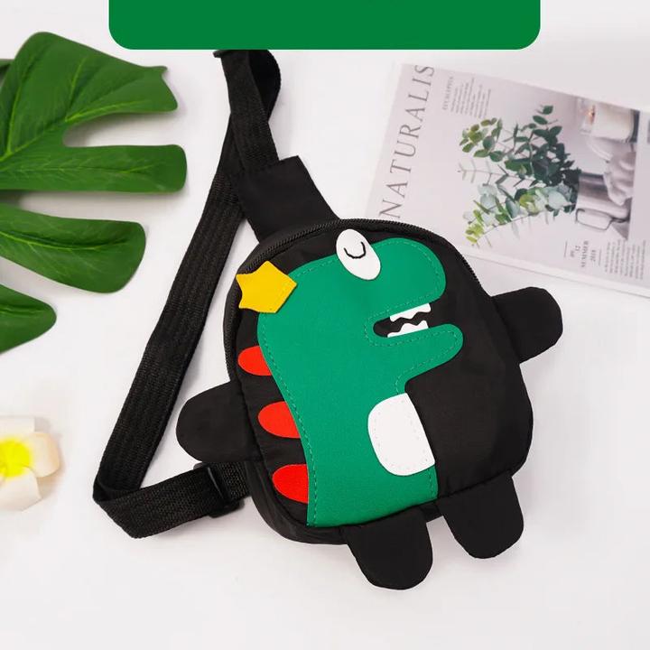 Only-Bags.Store Dinosaurier-Rucksack, Cartoon-Oxford-Stoff-Kinderrucksack, Kindergartentasche für Kinder, bunte