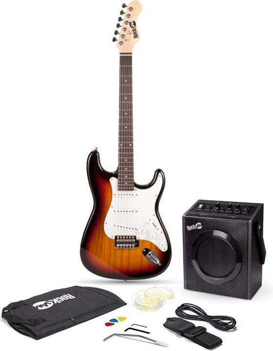PDT RockJam Elec Guitar Super Kit Sun