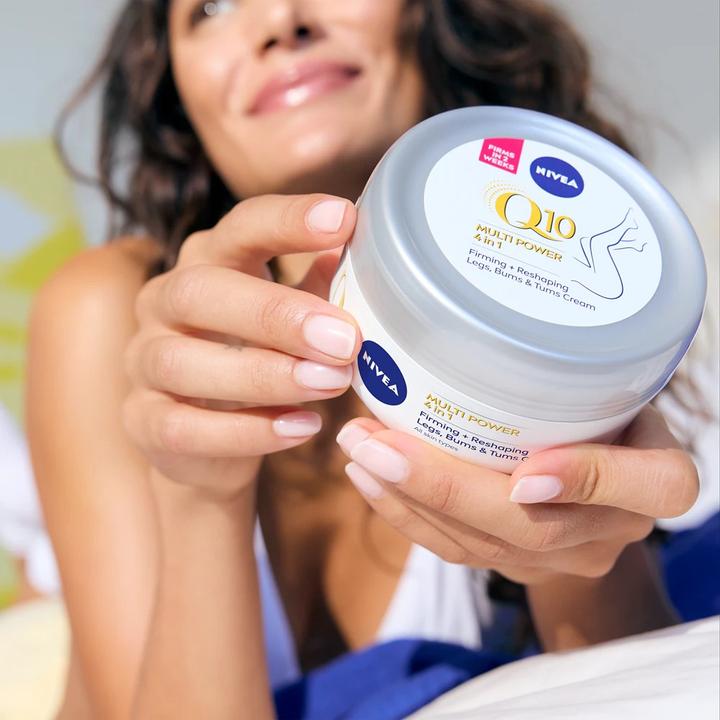 Immagine prodotto NIVEA Gel rassodante anticellulite Q10 Multi Power 5 in 1 (Gel Rassodante + Cellulite) 200 ml (Lozione corpo, 300 ml)