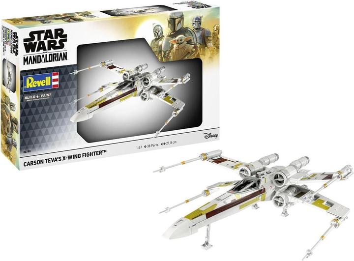 Actual product image Revell Carson Teva's X-Wing Fighter: The Mandalorian