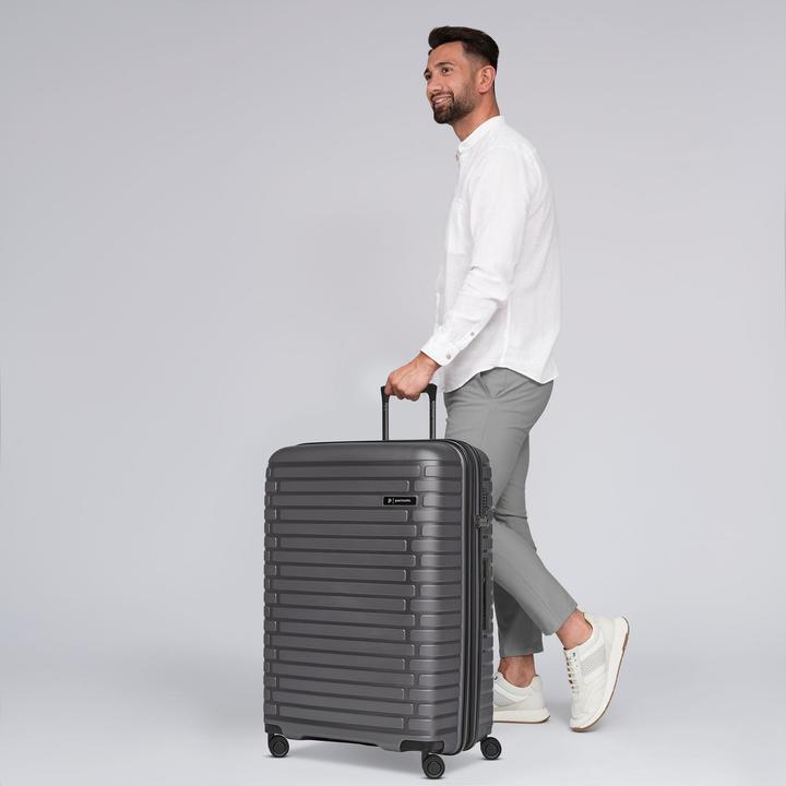 Actual product image Pactastic Collection 04 THE LARGE + 4-wheel trolley L 75 cm with stretch fold (109 l)