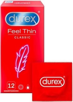 Immagine prodotto Durex Preservativi classici in lattice Feel Thin 12 pezzi (12 pz.)