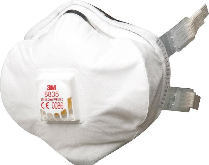 Productafbeelding 3M Stofmasker 8835+ (FFP3, 5x)