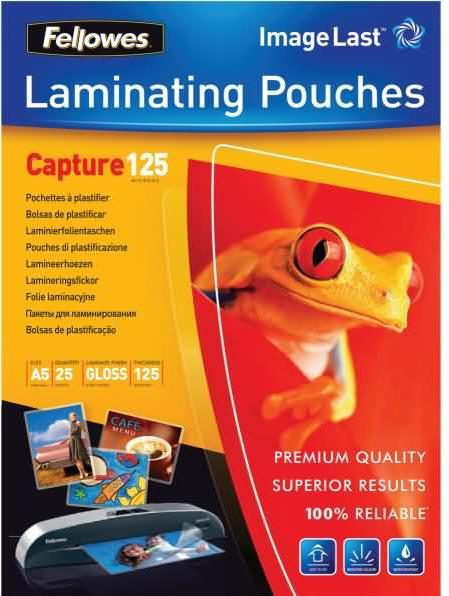 Produktbild Fellowes Capture 125 (A5, 25 Stück, 125 µm)