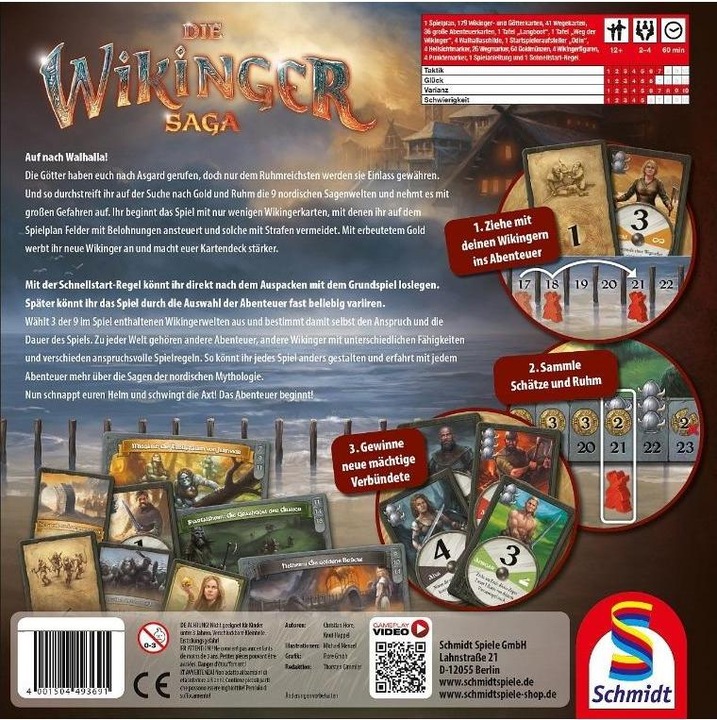 Produktbild Schmidt Spiele Wikinger Saga (mult) (Deutsch)