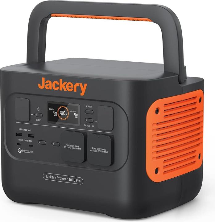 Jackery Explorer 1000 Pro (1002 Wh)
