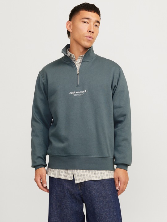 Actual product image Jack & Jones Jorvesterbro Sweat Quarter Zip Hn Noos (L)