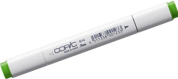 Actual product image Copic Graphic marker Classic type G - 14 (G14 - Apple Green, 1 x)