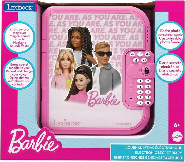 Actual product image Lexibook Elektronisches Tagebuch Barbie mit Stift & Notizbuch