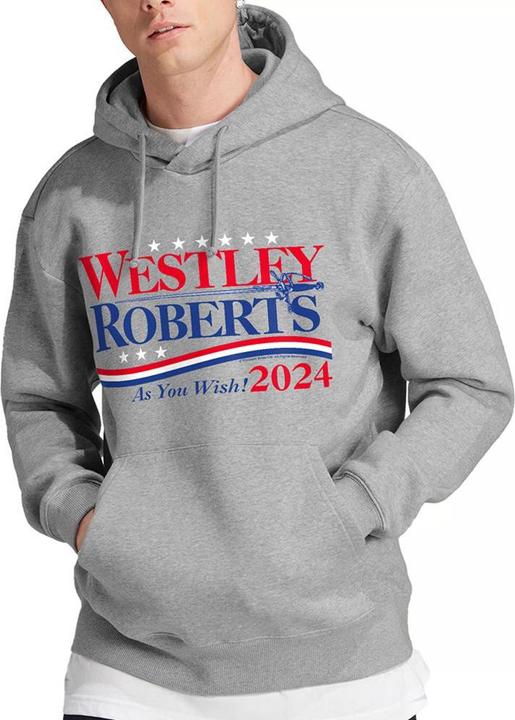 Produktbild The Princess Bride Westley Roberts For President As You Wish 2024 Kapuzenpullover meliert (S)