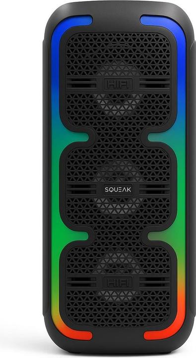 Actual product image Squeak Głośnik Karaoke Beatone Bluetooth 5.3 45w Radio Fm Microsd Aux USB USB-C Sq1009 (10 h)