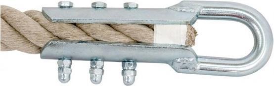 Produktbild IFS Hanf Kletterseil - Tau 4Meter mit Ringöse