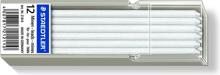 Immagine prodotto Staedtler Miniera Lumocolor omnichrom 218 non permanente (12 Pezzo/i, Bianco, 0.40 mm)