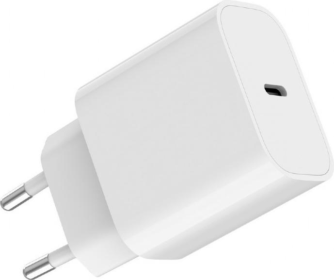 Actual product image Baseus CHARGER USB-C 20W 1PORT/TA-UC-PD20-01-W GEMBIRD (20 W, 1 portion)