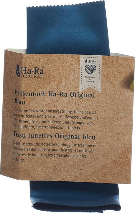 Actual product image Ha-Ra Spectacle cloth blue