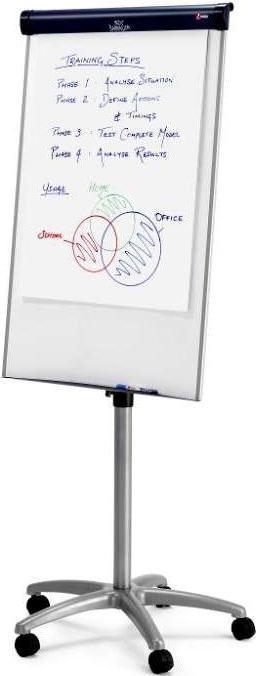 Produktbild Nobo Impression Pro - mobiles Flipchart aus Stahl (70 x 100 cm)